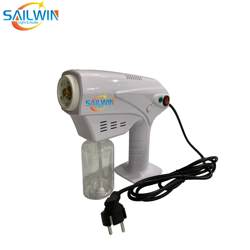 1200W Disinfection Sprayer Machine Steam Spray Disinfection Nano Sprayer Atomizing Mist Fog Machine 260ML For Party Club Hotel