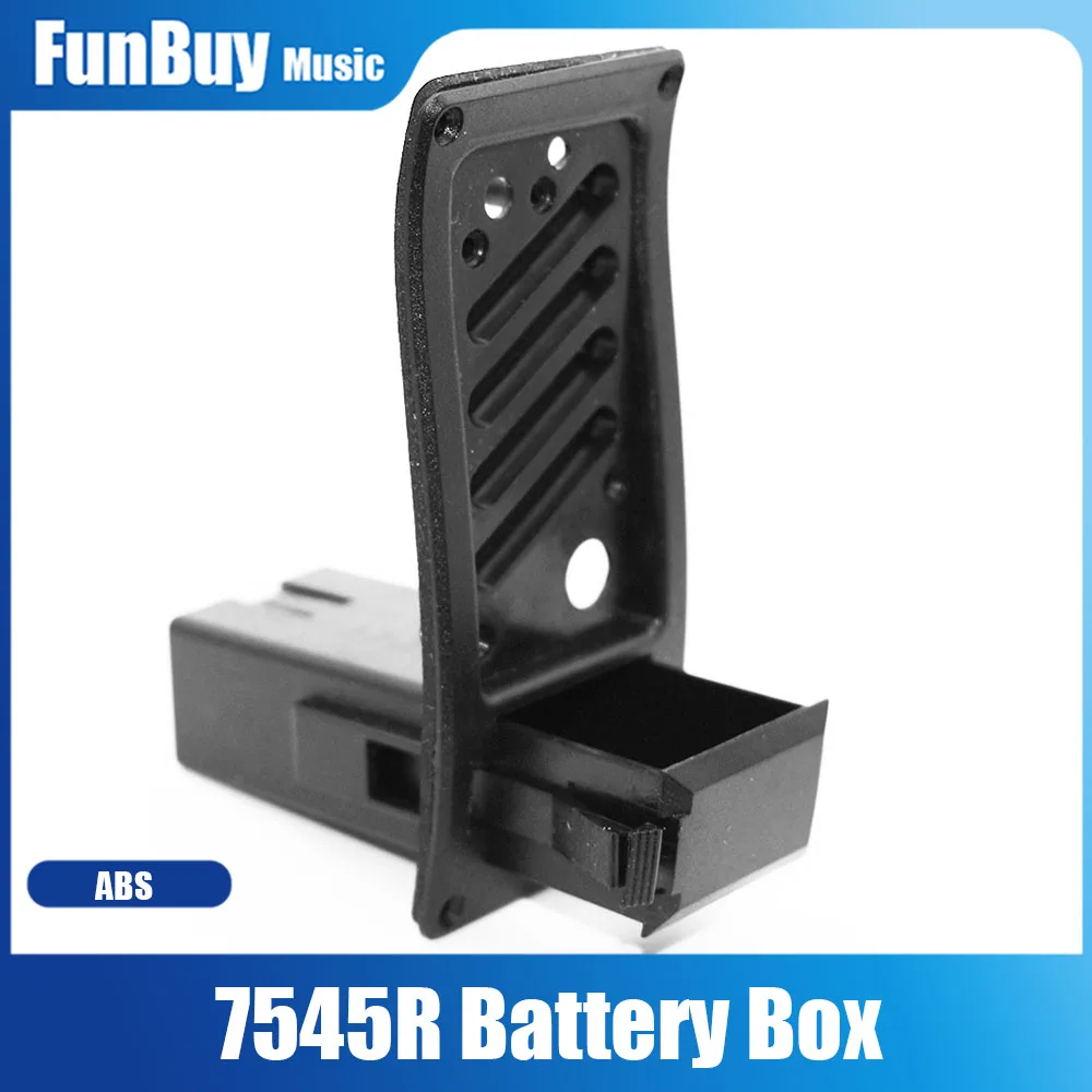 EQ-7545R Guitar Preamp Battery Case Box Guitar Equalizer EQ Piezo Pickup Cover 9V Battery Case Holder Acoustic Guitar Parts