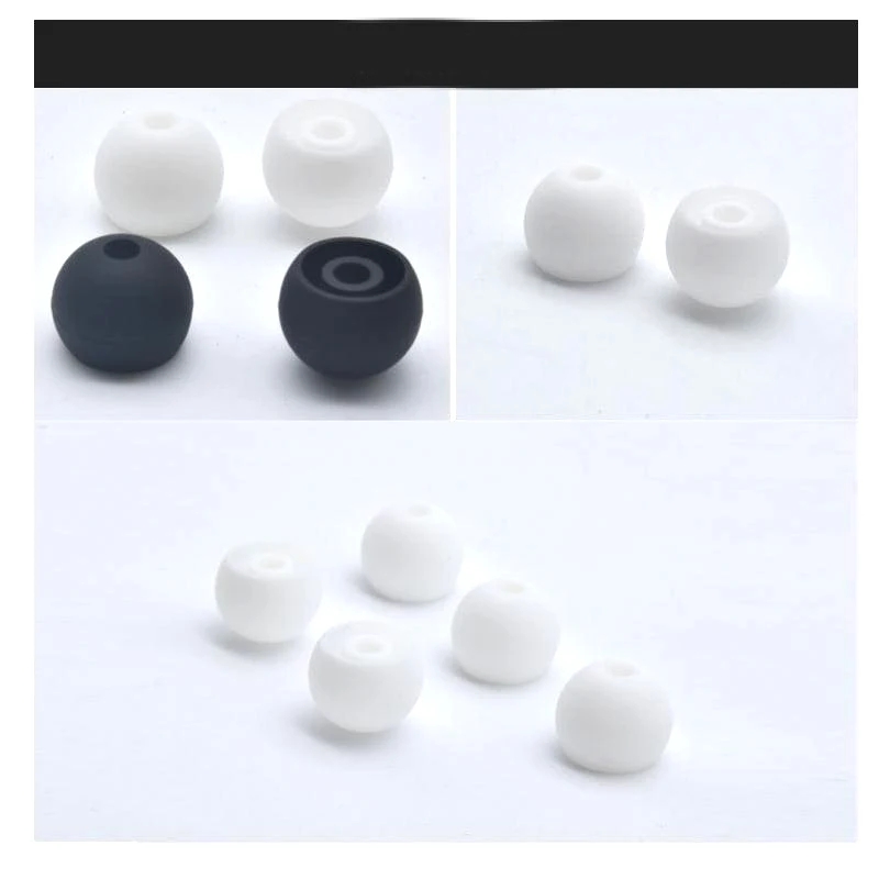 10pcs In-Ear Earphone Ear pads For Monster Nergy caps covers Earbud Bud Tips cups Earphones Earbuds Earplug cushion