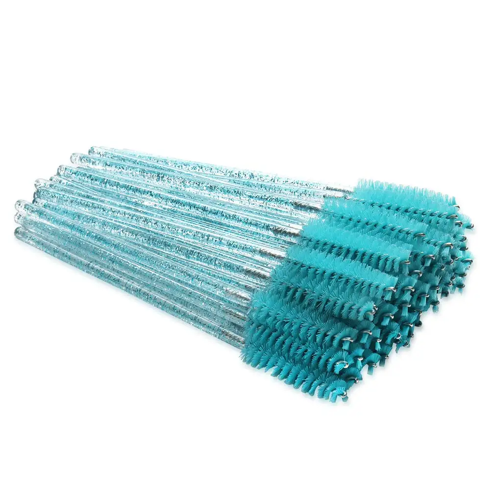 1000pcs Crystal Eyelash Brushes Soft Head For Eyelashes Eyebrow Applicator Mascara Wands Microbrush brushes Makeup Brushes