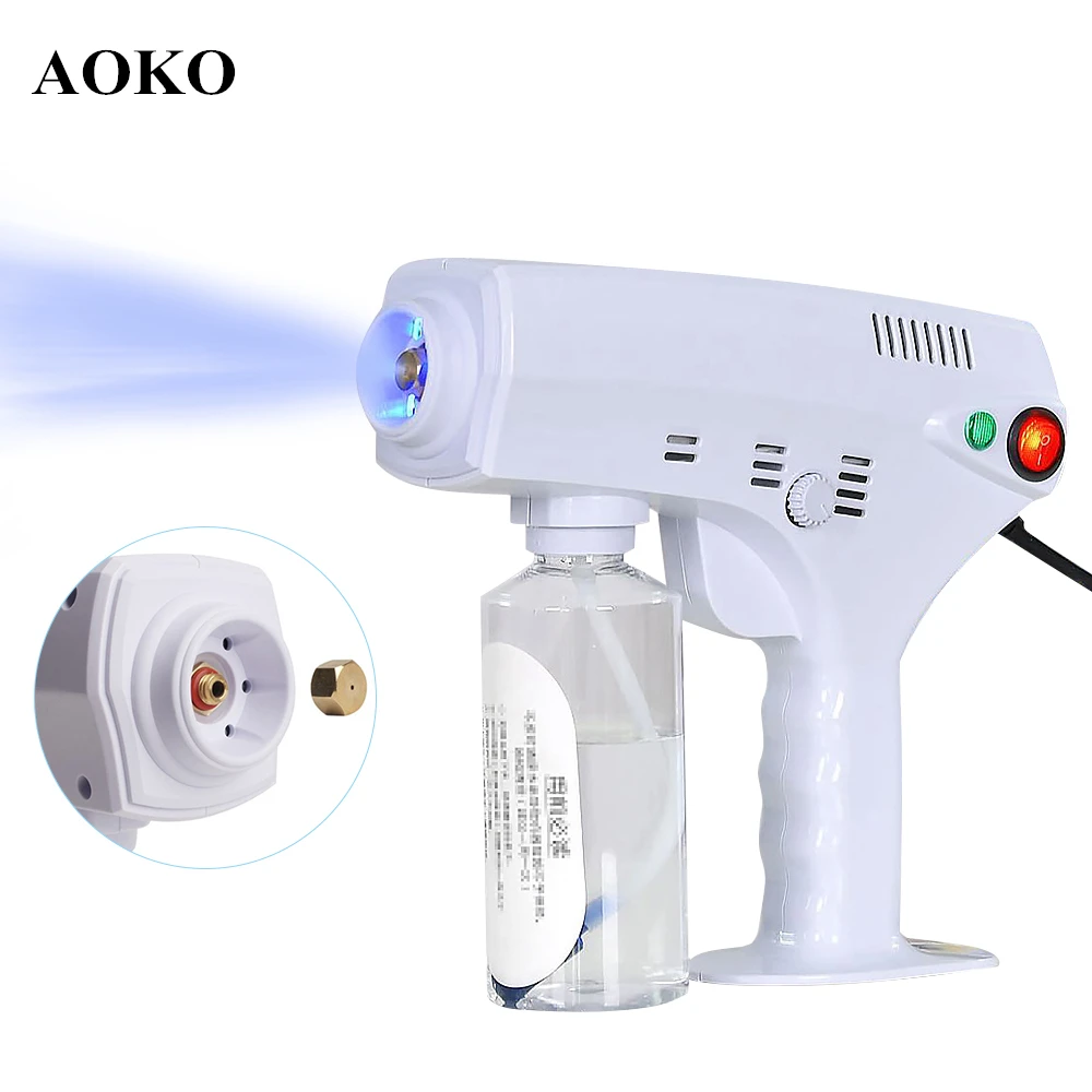 AOKO New Multifunction Nano Steam Gun Indoor Spray Car Clean Hair Spray Machine Ultra Fine Aerosol Water Mist Trigger Sprayer