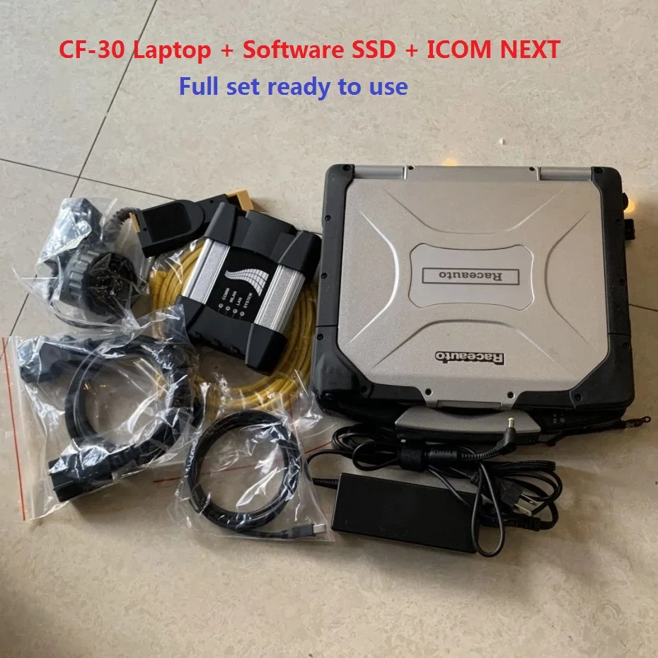 For BMW ICOM NEXT with CF-31 Laptop Diagnostic Programming Tool Software V2024.11 SSD For CF31 i5 4g Ram 90% New Toughbook