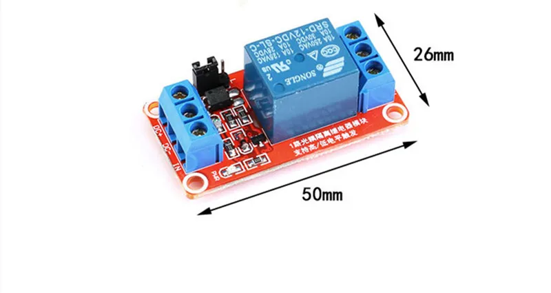 1/2/4/8-Kanal-Relaismodul 5V 12V 24V High- und Low-Level-Trigger-Relaissteuerung mit Optokoppler-Relaisausgang DC5V 12V 24V – Detail 1