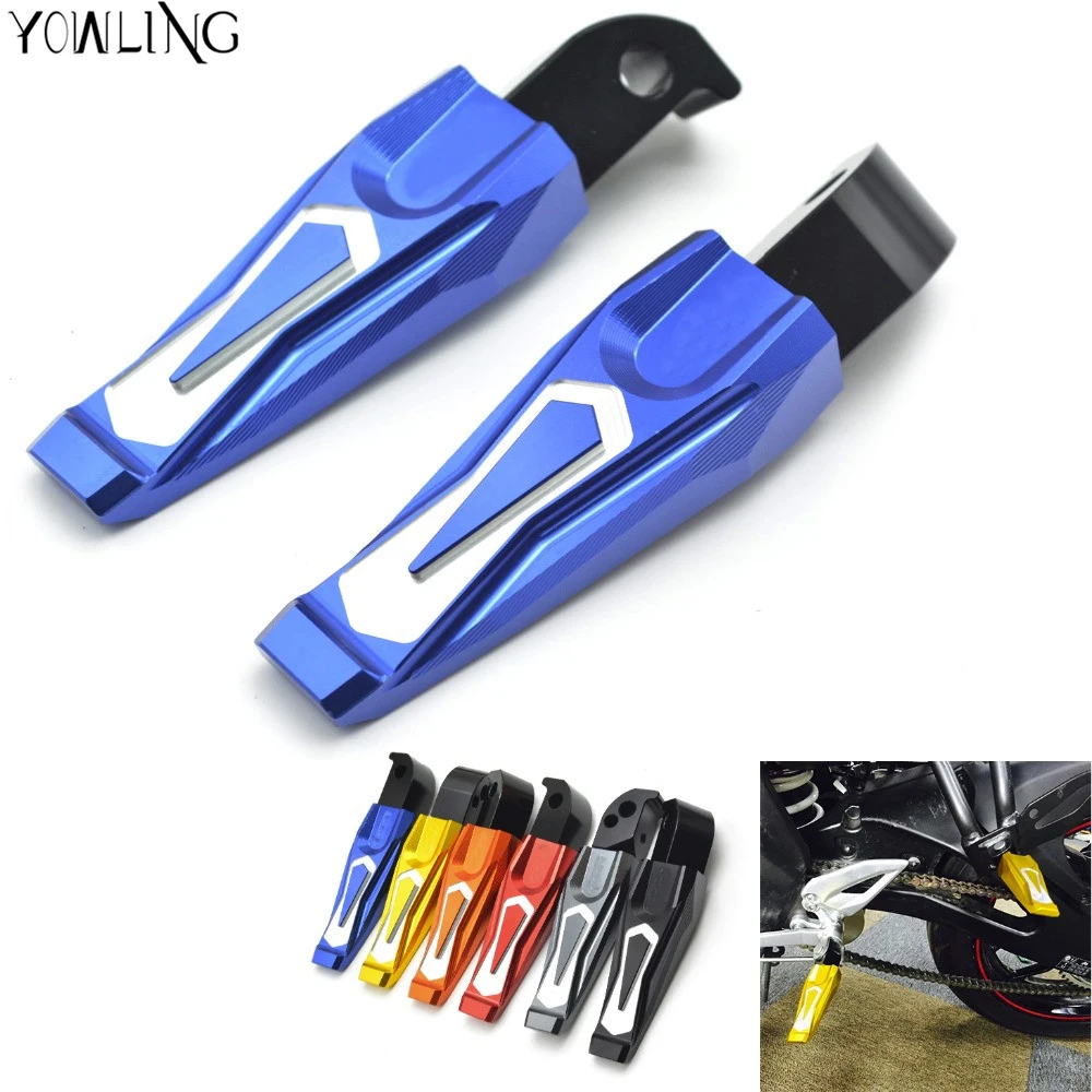 

Motorcycle CNC foot pegs dirt bike passenger rear foot pegs motorbike footrest pegs For yamaha MT-07 FZ-07 MT07 FZ07 FZ MT 07