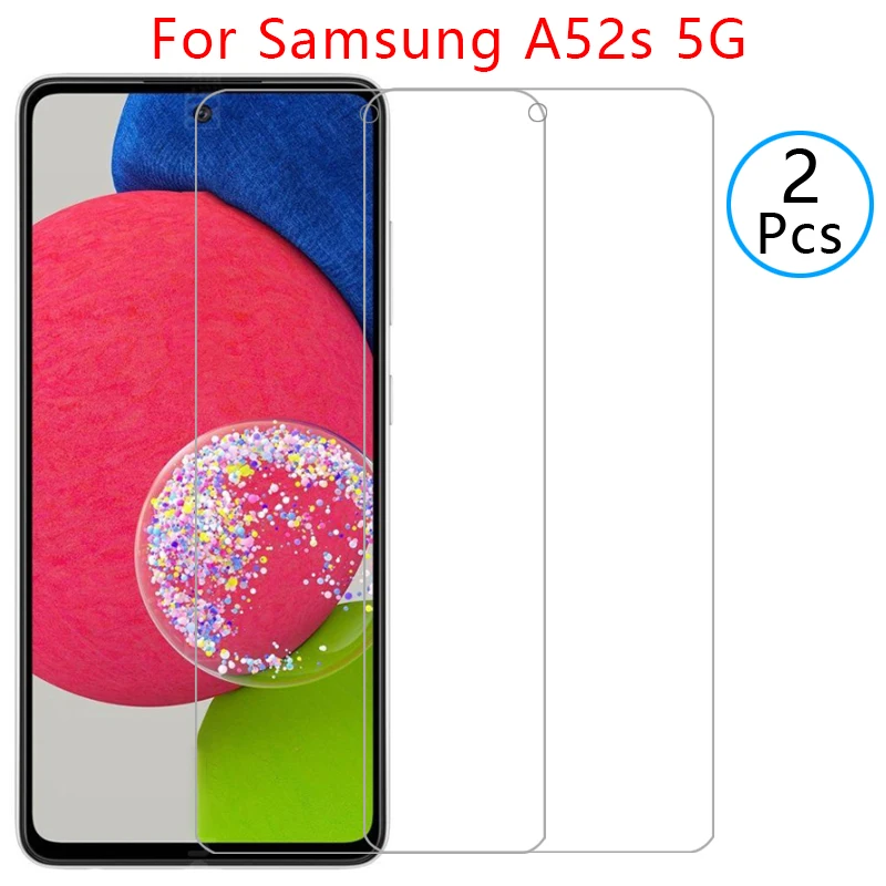 case for samsung a52s 5g cover screen protector tempered glass on galaxy a 52s 52 a52 s protective phone coque bag samsunga52s