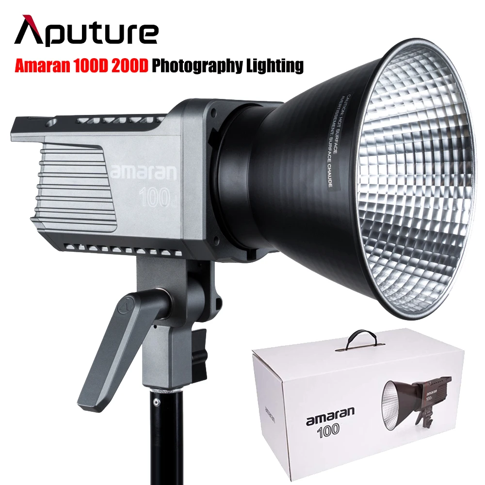 Aputure Amaran 200x S 200D S Video Photography Lighting 2700-6500K 250W CRI 95+ Compatible-Bluetooth App Control