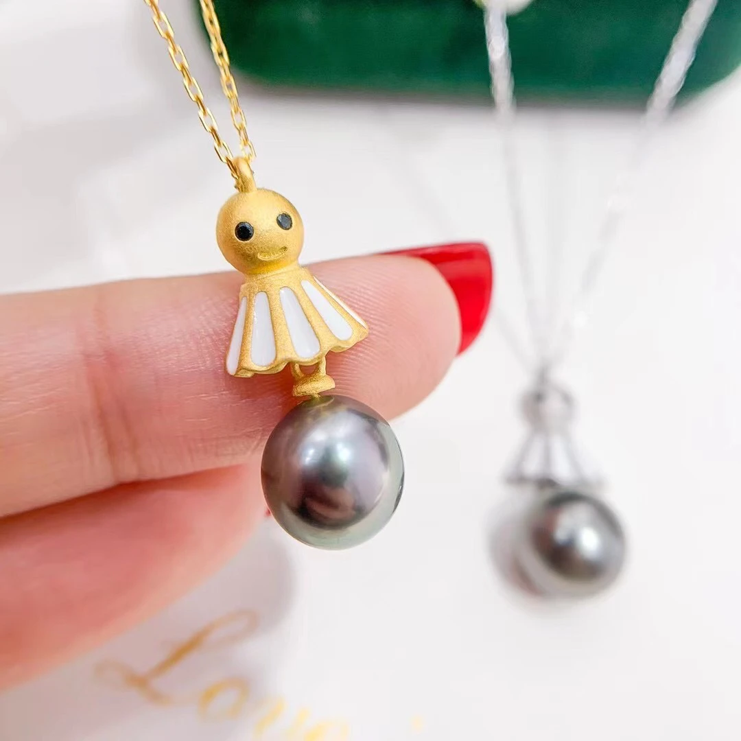 

European Style 925 Sterling Silver Pendant Base Settings Mountings Findings Parts for Pearl Crystal Jade Agate Beads Stones