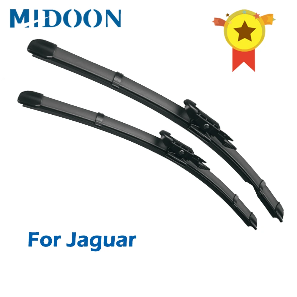 MIDOON Wiper Front Wiper Blades For Jaguar XF 2007 - 2015 Windshield Windscreen Front Window For Jaguar XJ 2009-2017 23