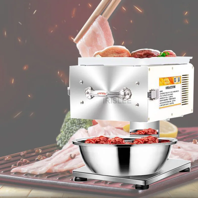 Commercial Meat Slicer Cutter Machine Fresh Meat Slicer Cutting thickness3.5mm/2.5/5/7/10mm   adjustable Meat Grinder 550W