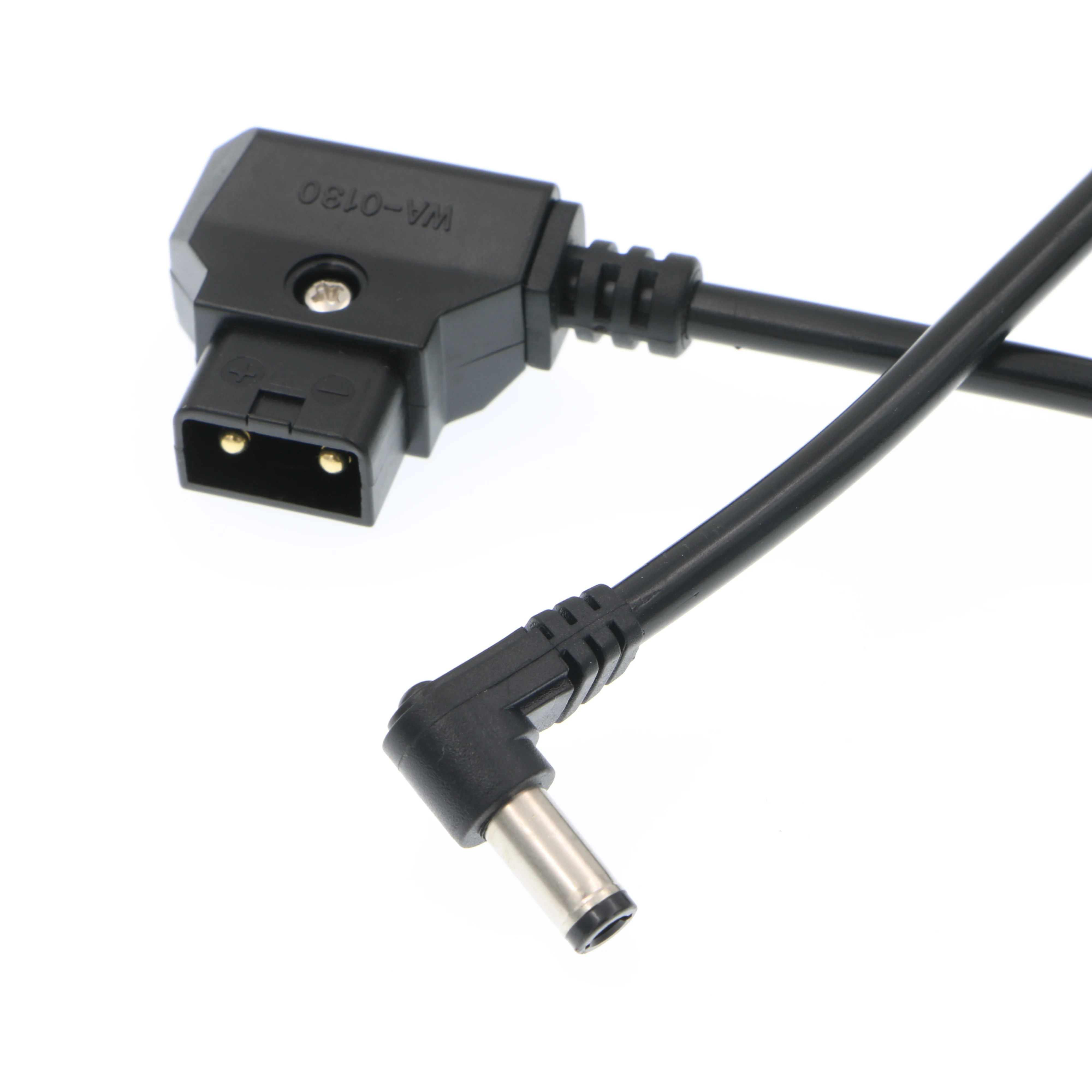 Picture 3: Alvin's Cables Anton Bauer Power Tap D Tap to 2.1 DC 12V Right Angle Coiled Cable for KiPRO LCD Monitors