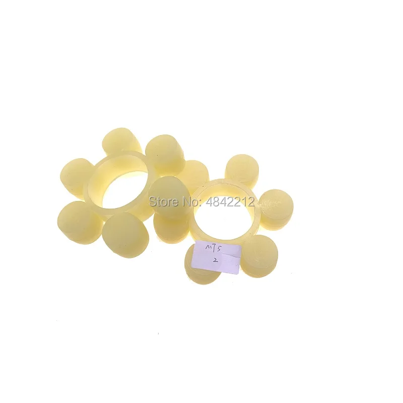 2pcs/lot MT5/ MT6/ MT7/ MT8 yellow rubber coupling element buffer damper
