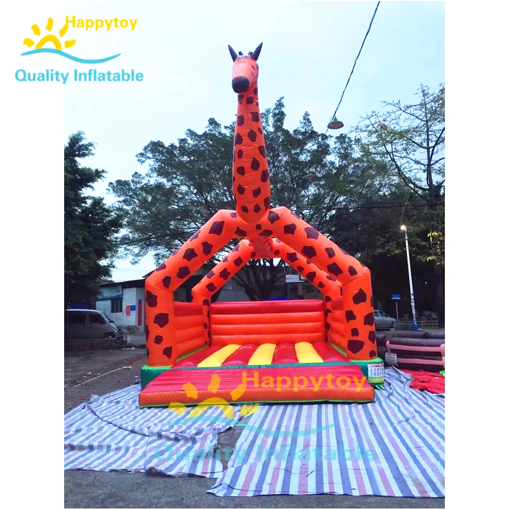 

Commercial Grade 0.55Mm PVC Inflatable Jumping Bounce House ,Inflatable Jumper Happy