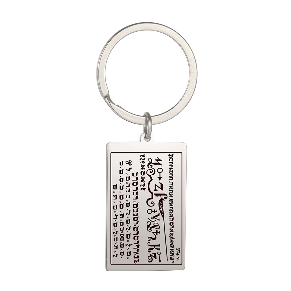 Cooltime Talisman von Reichtum Schlüssel bund Edelstahl 6. und 7. Bücher von Moses Amulett besten Freund Geburtstag Schmuck Geschenk – Detail 7