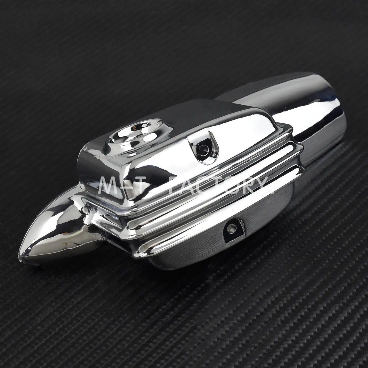 Cubierta cromada para cilindro maestro de freno de motocicleta, cubierta para Harley Touring 2008-2019 Electra Glide Road Street Glide Road King FLHR