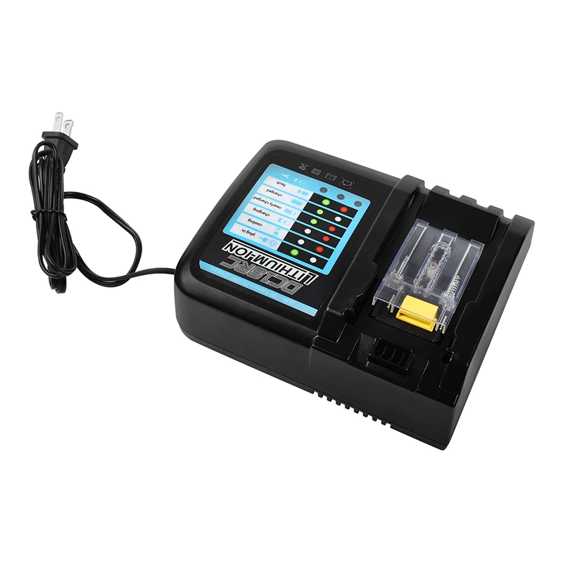 Bonacell charg For Makita 14.4V-18V 리튬 배터리 전체 전압 정전류 충전 배터리 온도 감지 충전기