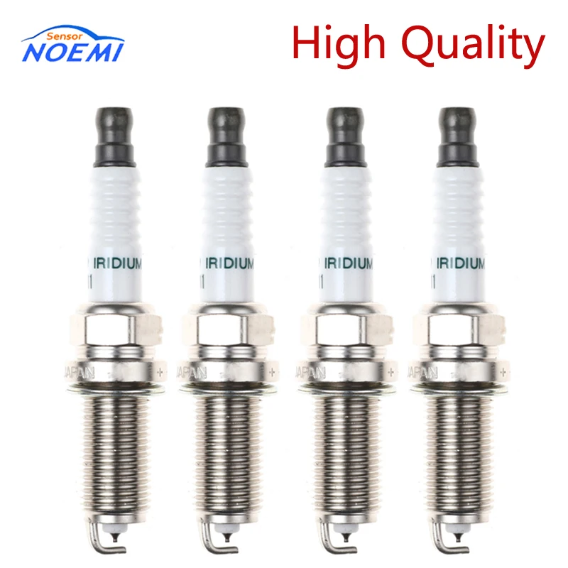 New 4Pcs 90919-01253 9091901253 Iridium Spark Plug For Toyota corolla Carola Vios 1.6 AVENSIS Saloon YARIS Lexus ct