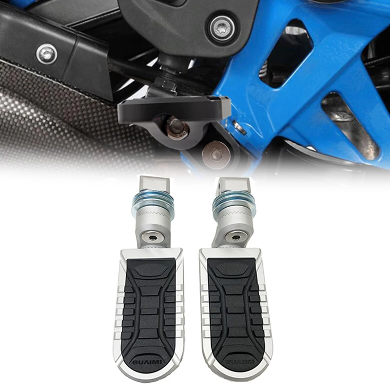 

S1000XR Adjustable Rear Footrests Passenger Foot Pegs Rests For BMW S 1000XR S1000 XR 2014 2015 2016 2017 2018 2019 2020 2021