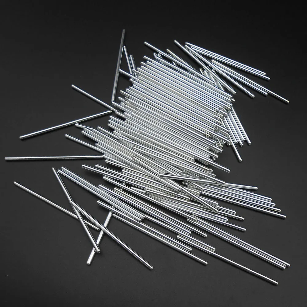 

1000Pcs X Dia.2.5MM 60mm Φ2.5 Iron Shaft Toy Car Gear Wheel Axle Optical Axis DIY Accessories Galvanized 60 MM 6CM 2.5X60MM New