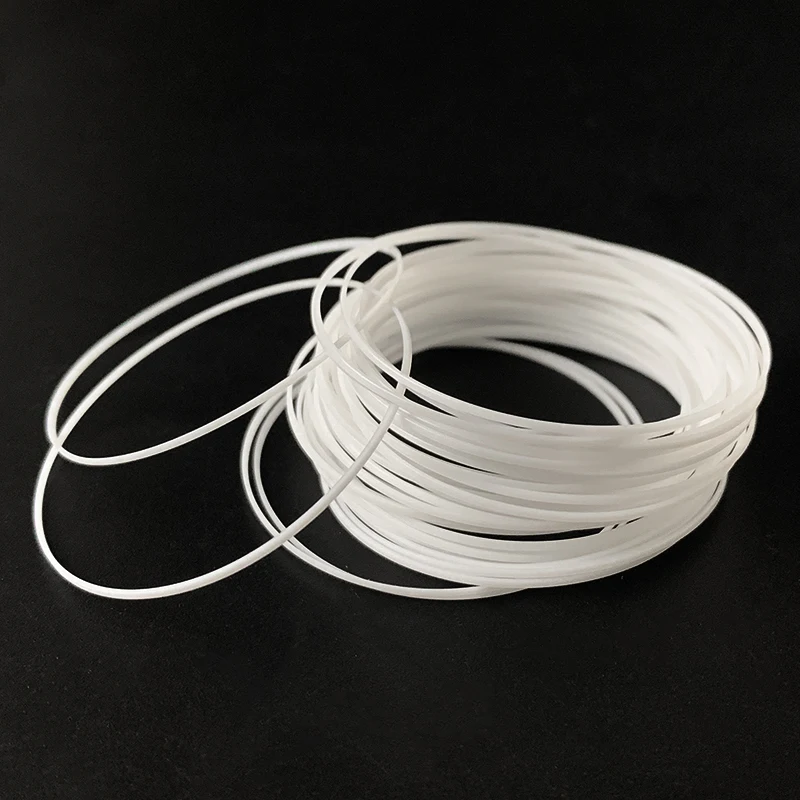 White Gasket 0.35mm Thick 0.6mm High 25-34.5mm I Ring Fits Front Watch Crystal Glass Repair Parts Watches Accessories,1pcs