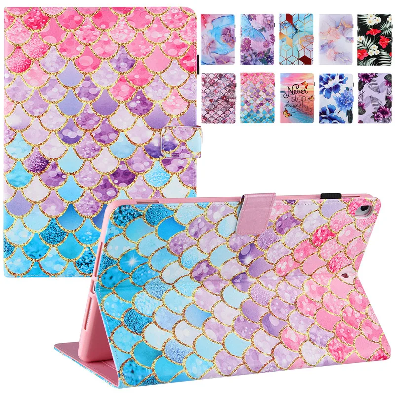 Casing untuk Samsung Galaxy Tab A7 10.4 2020 / A7 Lite 8.7 2021 Pelindung Tablet Cangkang Sampul Lukis untuk Casing Tablet Samsung A7 Funda