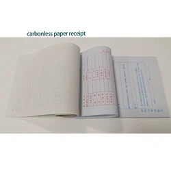 Cuaderno de facturas impreso personalizado para uso comercial, T0314A