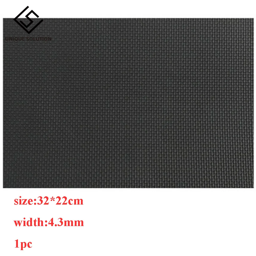 Black Furniture Chair Desk Feet protection pads EVA Rubber Washing Machine Shock Non-slip mats Anti-vibration Noise