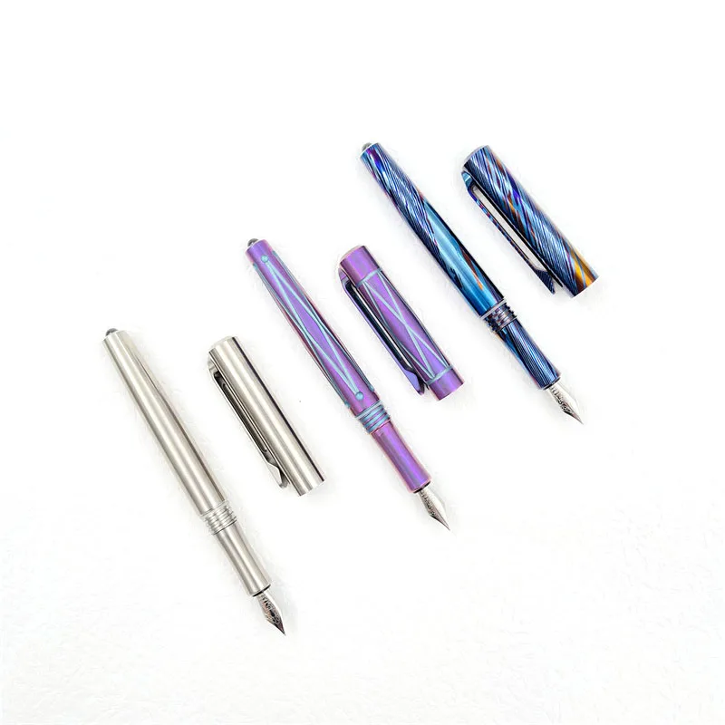 

TP01 Titanium Alloy Fountain Pen High-end German Nib For Office Gifts