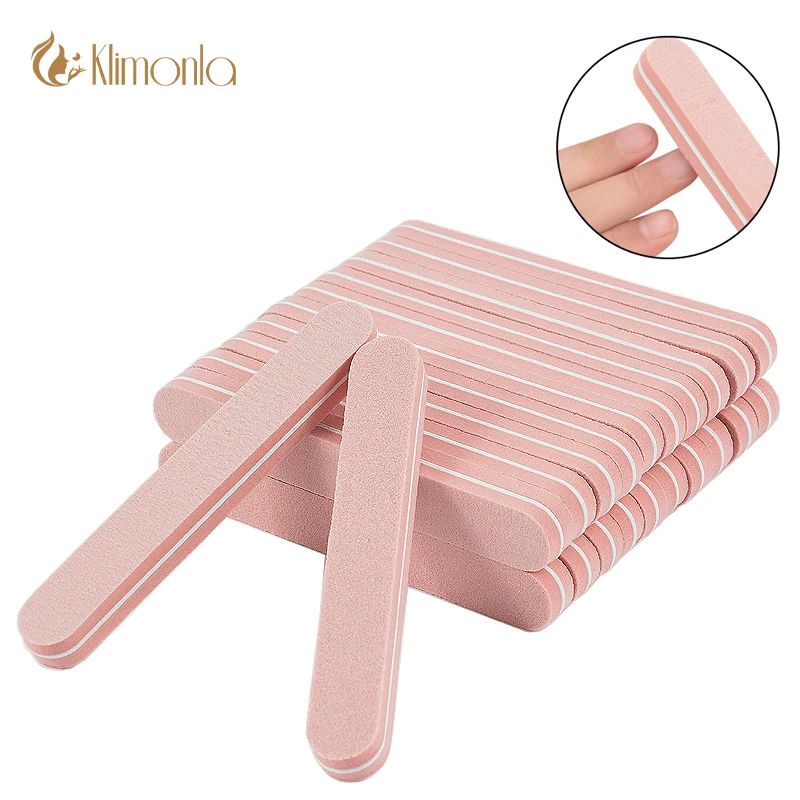 

25/50 Pcs/lot Files for Professional Nail Art Tools Sponge Nail File For manicure Nail Styling Accessories Gel Polish Salon