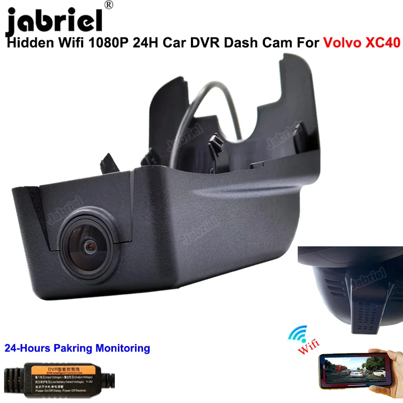 

HD 1080P WIFI Dash Cam Car DVR Rear Camera 24H Parking Monitoring Video Recorder Dashcam EDR for Volvo XC40 2018 2019 2020 2021