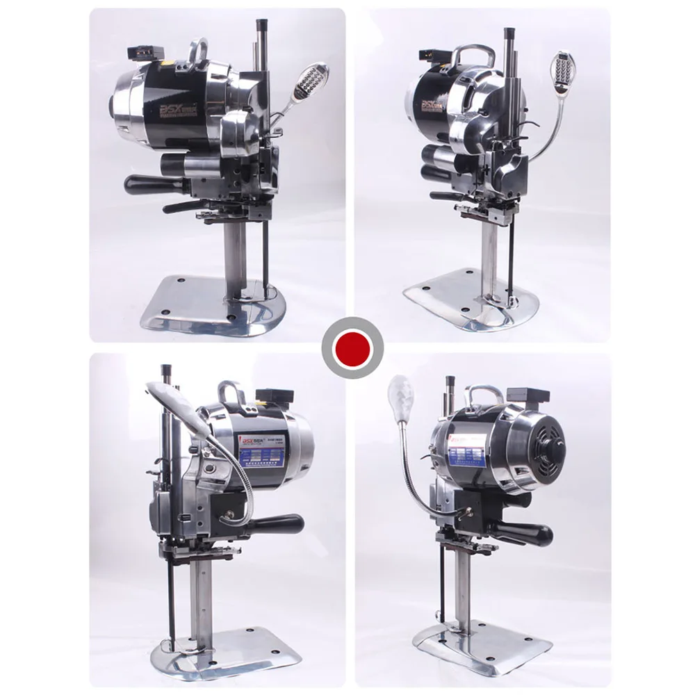 Industrial 10 Inches Cloth Cutting Machine 1100W 220V Straight Knife Electrical ,Fabric Cutter,Automatic Knife Sharpening