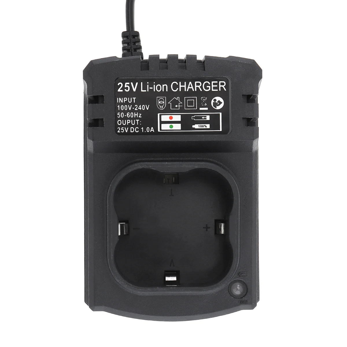 25V Lithium Battery Charger Portable Electric Drill Screwdriver Lithium Battery Adapter For 25V Lithium Screwdriver