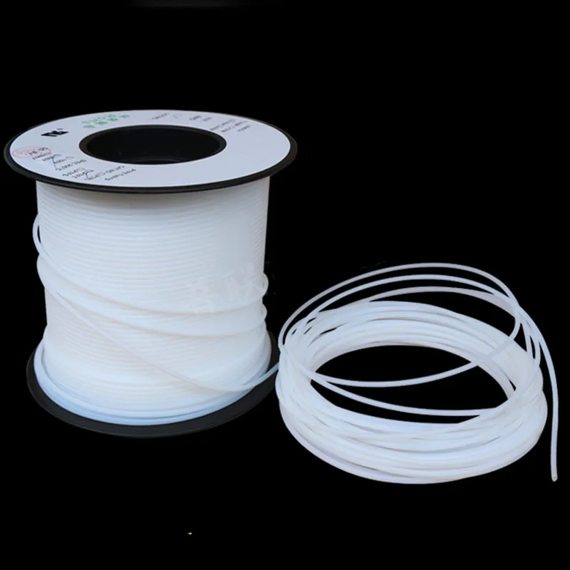 600V AWG S Type Translucent PTFE Tube PTFE Capillary Wall Thickness 0.25/0.3/0.4/0.5mm