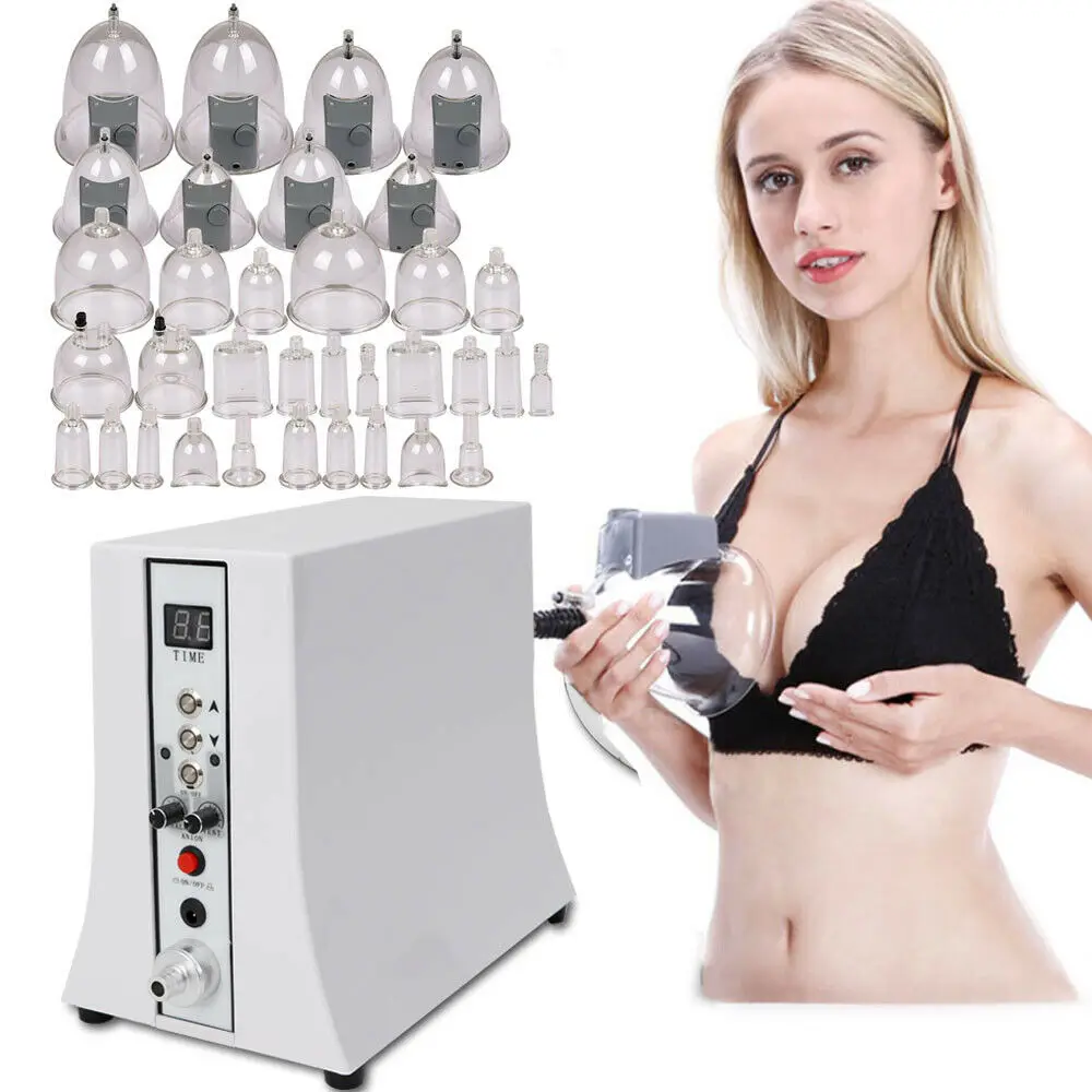 

New Vacuum Therapy Machine For Buttocks/Breast. Bigger Butt Lifting Breast Enhance Cellulite Treatment Cupping Device