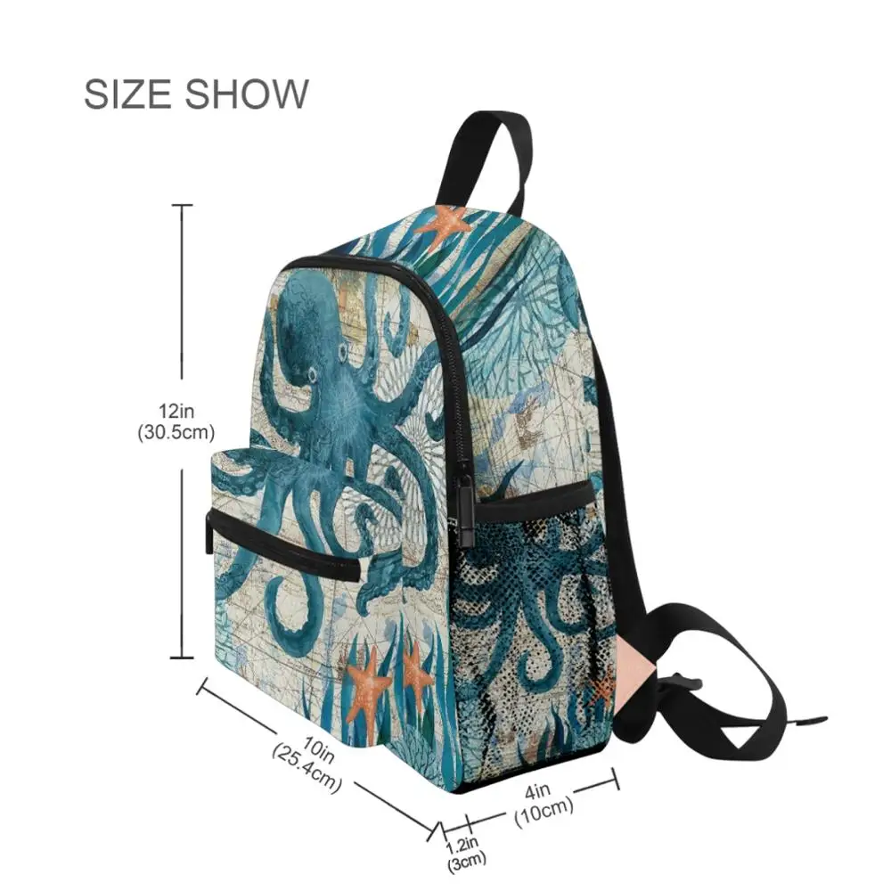 2021 Kids Primary School Backpack Boys Sea Turtle Print Orthopedic Knapsack Children School Bags Girls Satchel Mochila Escolar