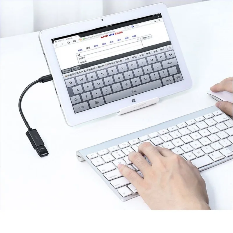 Ugreen tipo-c linha otg adaptador usb3.0 universal telefone android