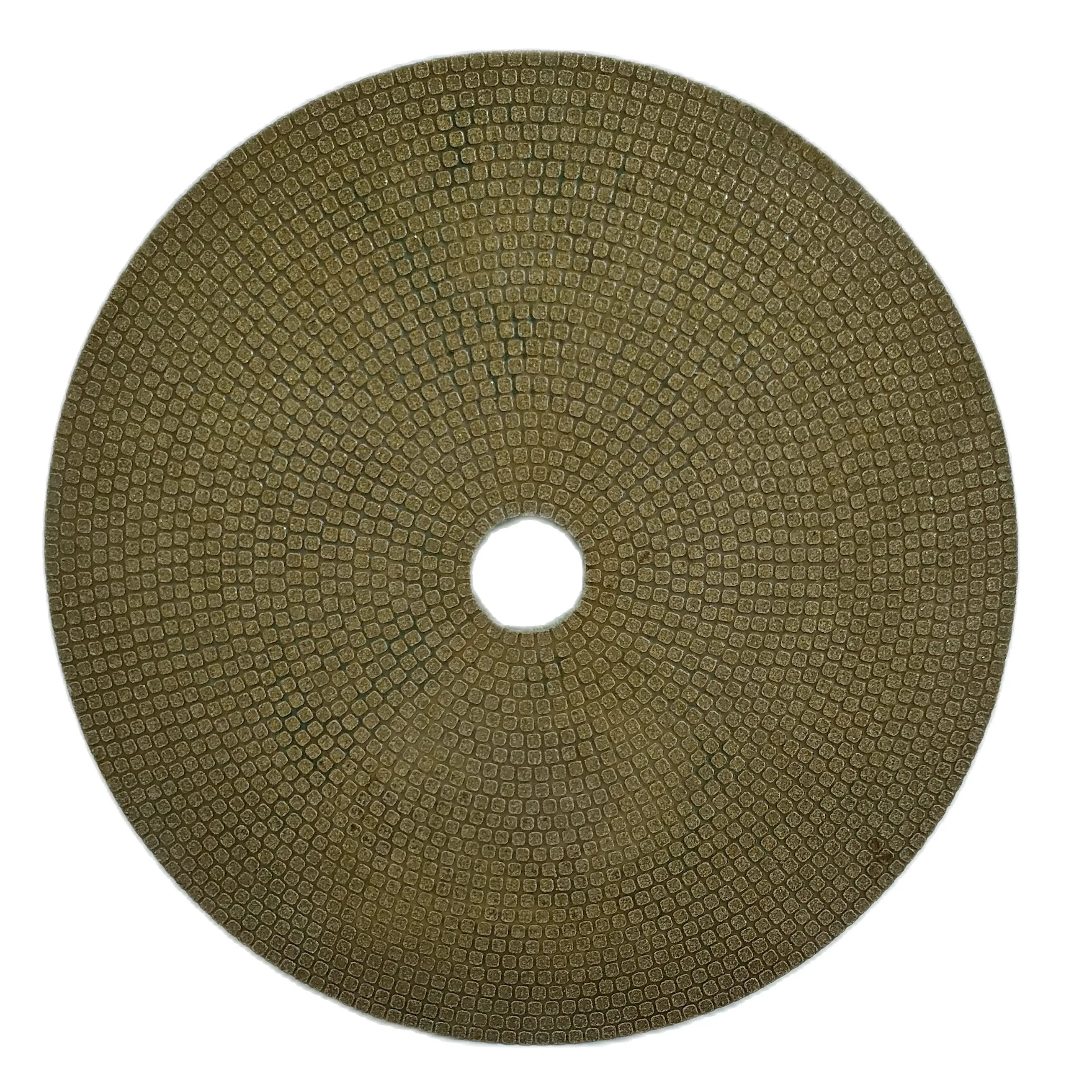 Best Performance Electroplated Flexible Diamond Wet Polishing Pad For Glass Or Ceramics