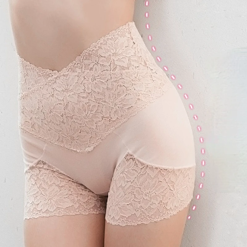 tangas women sexy high Rise Lace Panties Womens Plus Size Underwear,Cotton High Waist Pink Underwear Soft Comfortable Boyshort