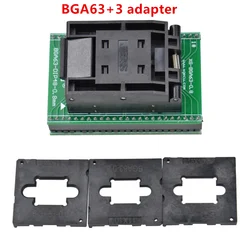 Limit Frame BGA63 Adapter Only For XGecu T56 Nand Programmer with 3 Socket BGA63 Test Clip Smart Chip for T56 Base Programming