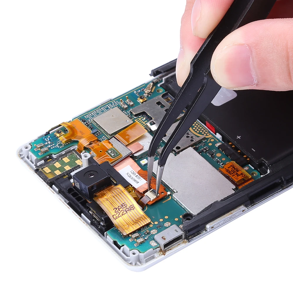 81 56 ビットと 1 精密ドライバーセットでてこオープニング修復ツール iphone コンピュータの携帯電話の修理ツールセット