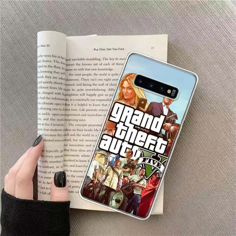 Gta 5 Grand Theft Auto V Phone Case For Samsung Note 20 Ultra 10 Lite 9 8 M11 M12 M21 M30S M31 Galaxy M32 M51 M52 A9 A8 A7 A6 Pl