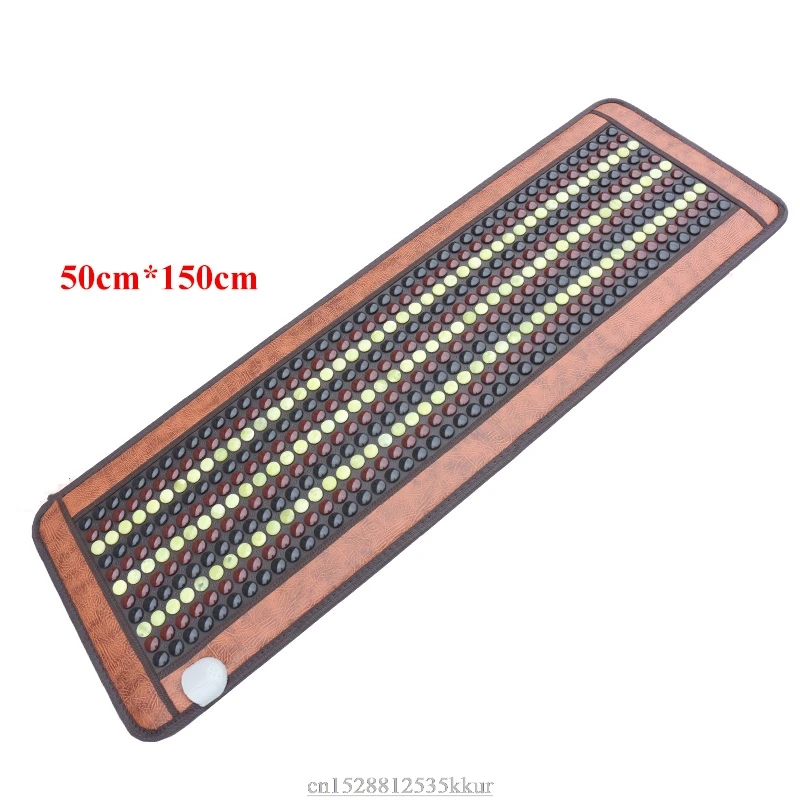 Health care heating jade cushion Natural tourmaline mat physical therapy mat heated jade mattress 220V