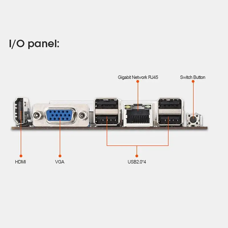 Imagem -03 - Mineração Btc-t37 Placa-mãe Vga Hdmi 8-gpu Bitcoin Placas-mãe para Mineiro Cryptocurrency com 128gb Msata Ssd 8gb 1600 Ram Conjunto