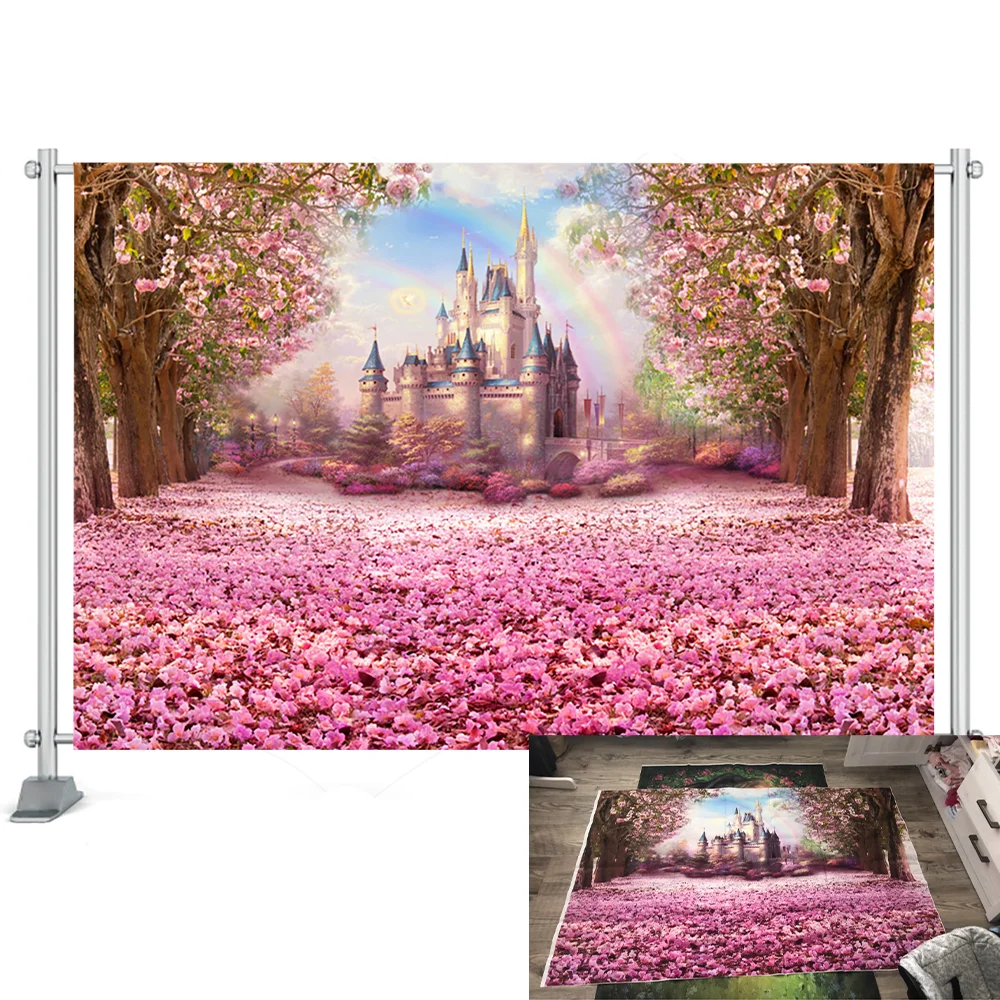 Toile de fond de paysage naturel, peintures à l'huile d'art, accessoires de galerie, arrière-plan fantastique, arrière-plans de photographie de ferme animale, studio photo