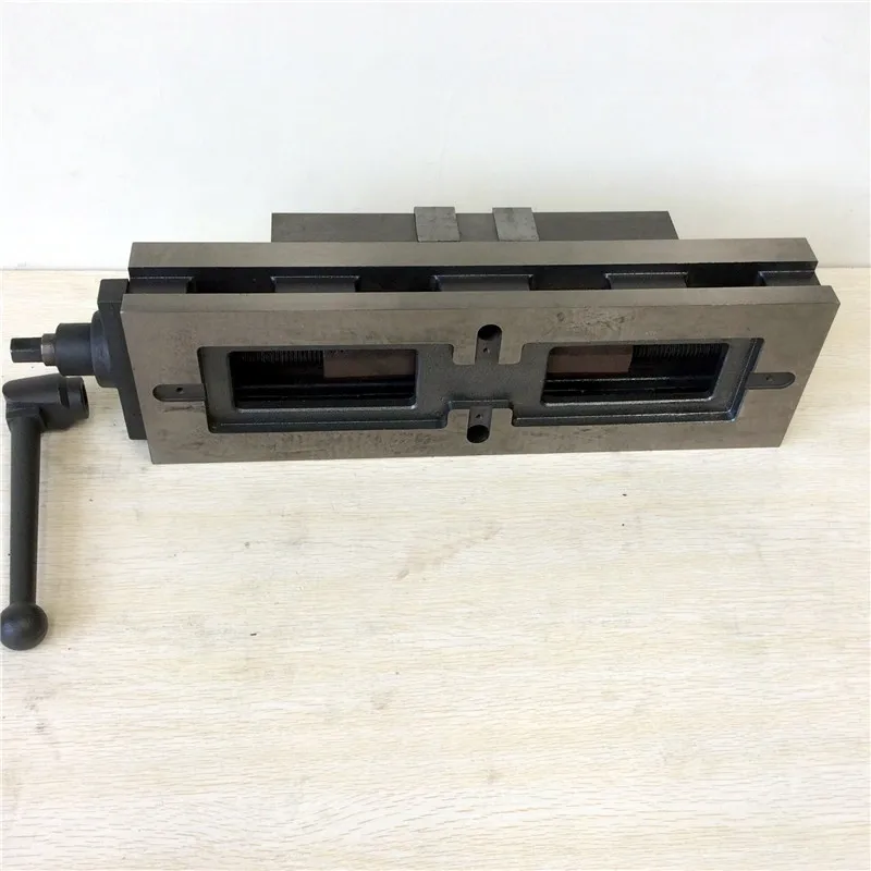 4นิ้ว2-Way คีมจมูกแบน,Double Bayonet คีมจมูกแบน,เครื่องมิลลิ่ง Double Bayonet Vise