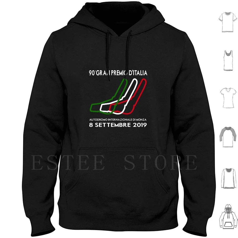 

90 Gran Premio D'italia 2019 Hoodies Long Sleeve Italian Grand Prix Gran Premio Ditalia Italian Gp Italian Grand Prix