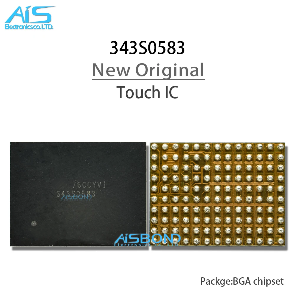 

2Pcs/lot Original 343S0583 For iPad 6 Air2 Air 2 iPad6 Mini4 black Touch IC Touch screen chip