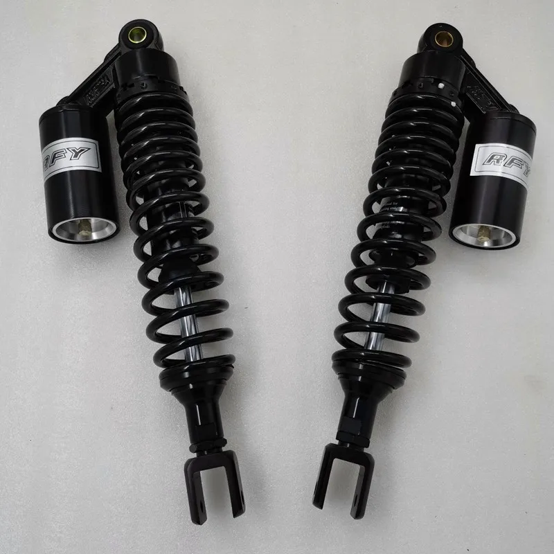 

320mm 335mm 355mm 365mm MOTORCYCLE SHOCK ABSORBERS FOR HONDA SUZUKI YAMAHA Kawasaki black