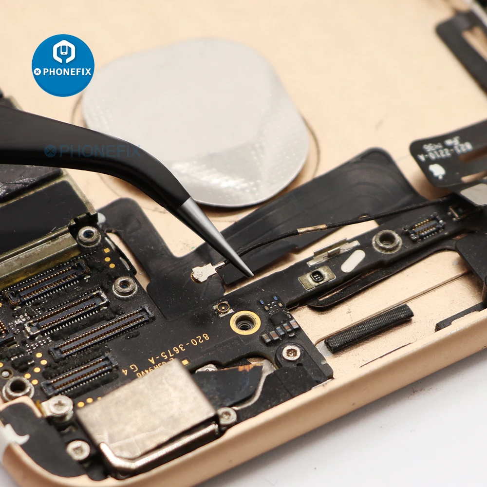 Pinzette industriali punta a punta curva antistatica pinzette in acciaio di precisione telefono PCB componenti elettronici riparazione Set di utensili manuali