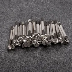 Leather Carving Printing Manual DIY Leather Alloy Printing Tools Special Printing Tools for Carving and Knocking Flowers K536