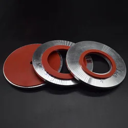 Silicone Gaskets Aluminum Adapter Plate Disc for KAYA Vacuum Casting System Jewelry Casting Machine Accessory